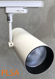 The Zagreus 20 is a 20 watt commercial single circuit (3 wire) track light with tri-colour switching, a superior high colour rendering index value of 90 (CRI 90), and is phase cut dimmable.  Features low glare construction and semi-frosted lens for superior visual comfort and even beam spread.  2700k 4000k 6500k