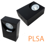 glossy wall light ip rated australia brisbane black warm white modern