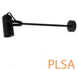 menu board art-work display barel barrell slimline modern australia black white flexible adjustable gimble restaurant lighting subtle 240v