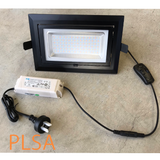 g9435 rectangular shoplight 40w replace metal halide black