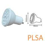 10 watt - [Encloseable] Gu10 LED Dimmable lamp replacement for 50 watt Halogens